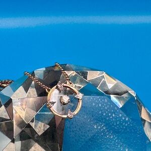 Swarovski Silver Necklace with Crystals